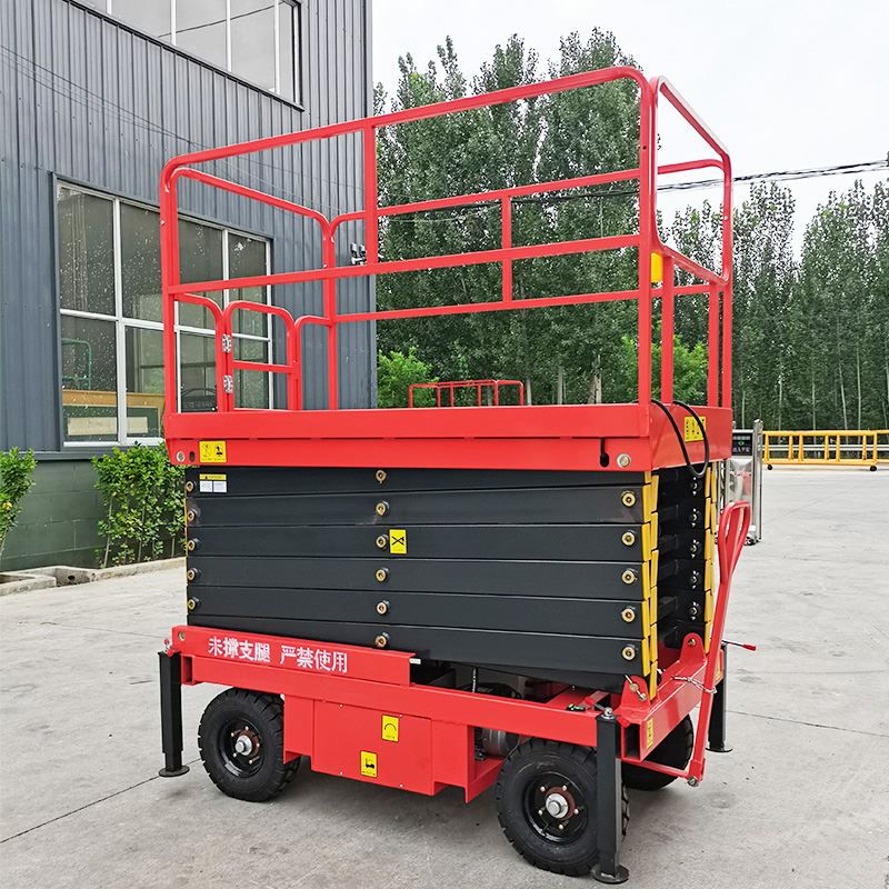 Electric Towable Scissor Lift factory