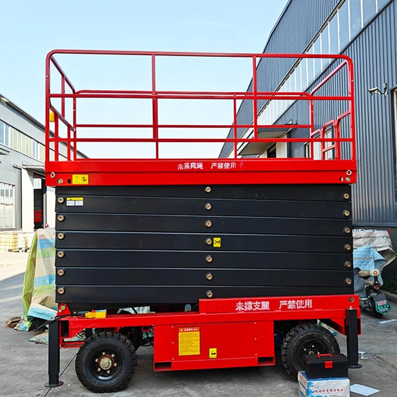 Lift cu foarfece remorcabil 220V 380V