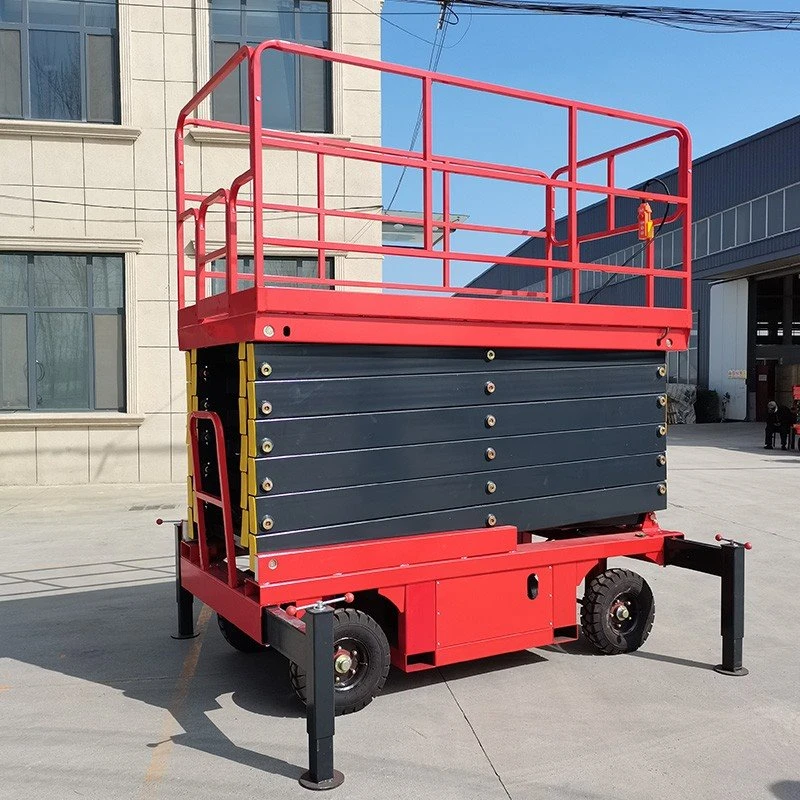 Electric Towable Scissor Lift factory