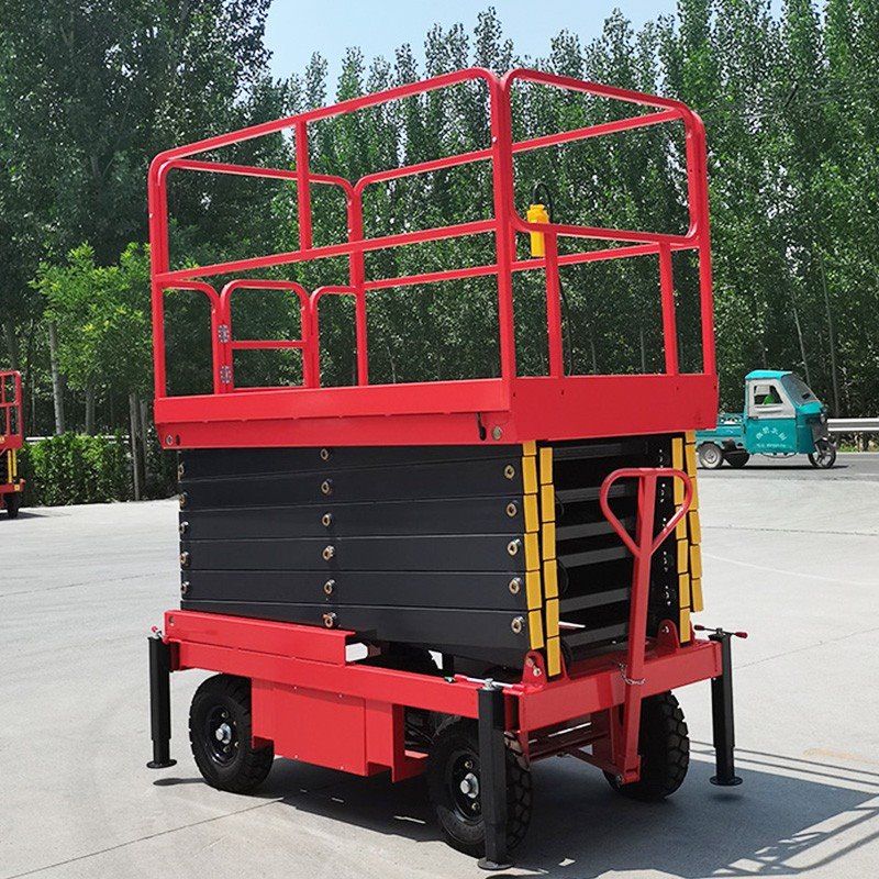 Electric Towable Scissor Lift factory