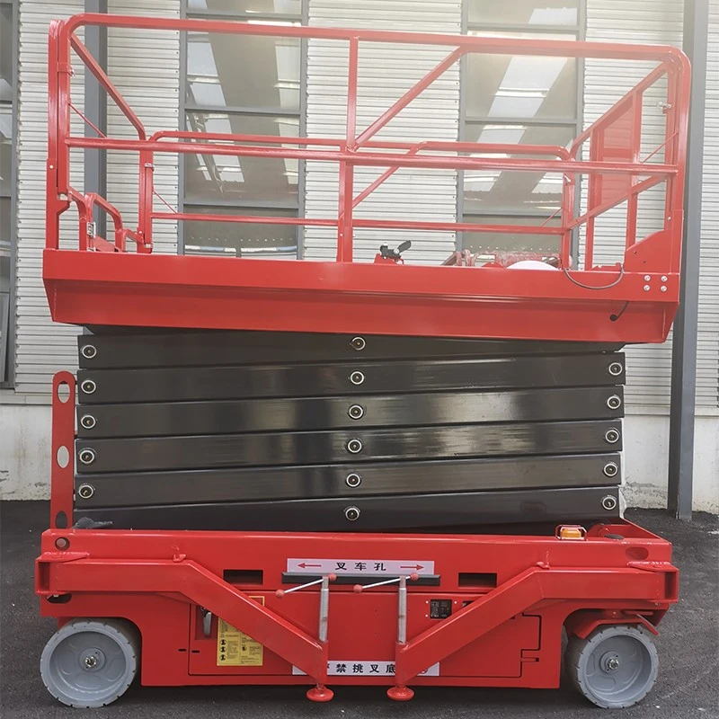 Lithium Battery Scissor Lift factory