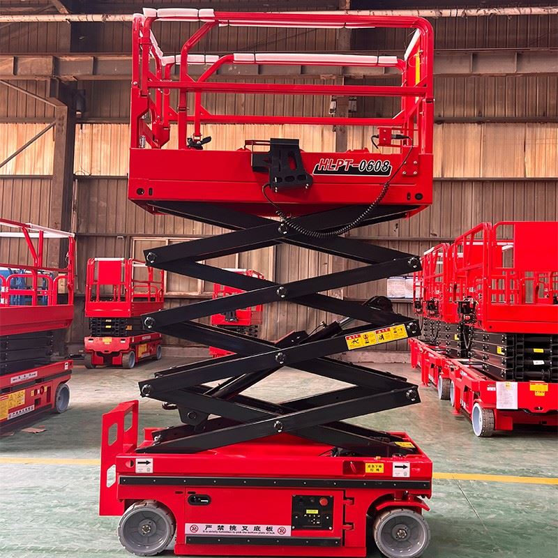 Manganese Steel Mini Scissor Lift factory