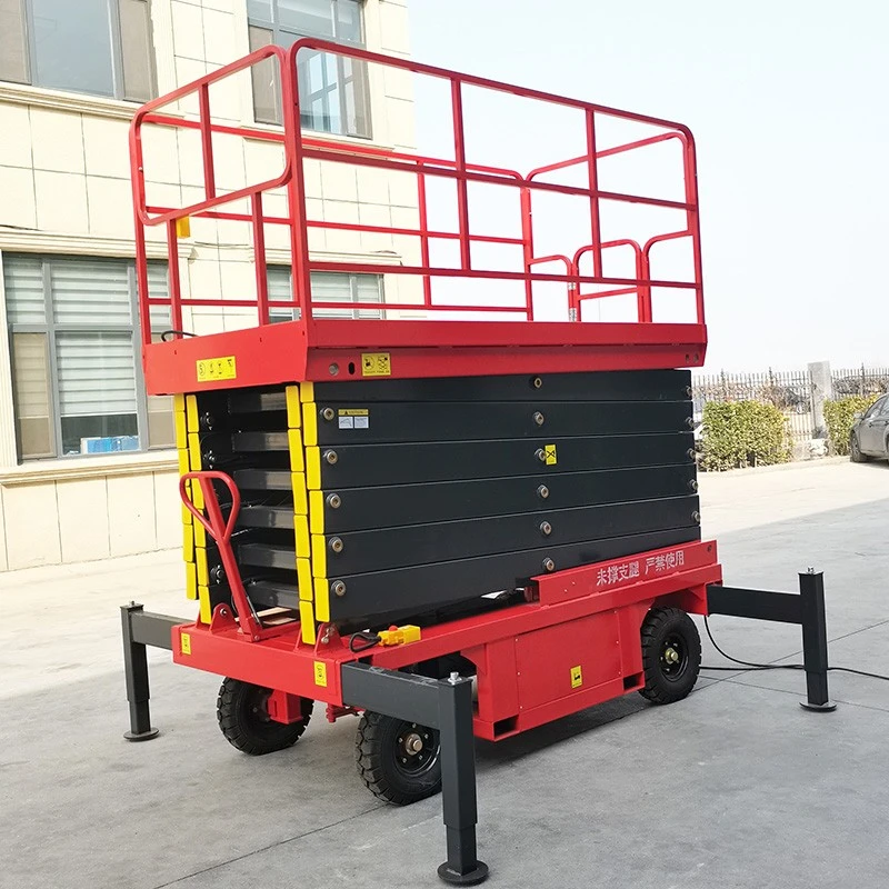 Towable Scissor Lift With Outriggers price